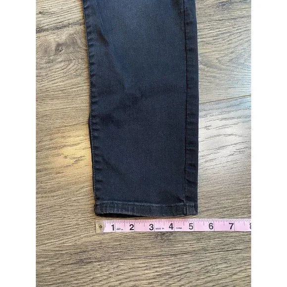 EUC Womens Lauren Ralph Lauren Premier Skinny Ankle Black Stretch Size 12 - Picture 7 of 11